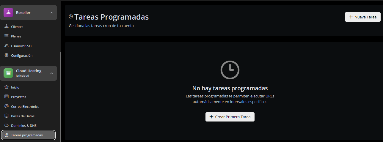 Tareas Programadas